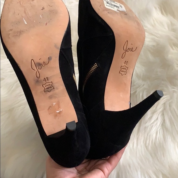 Joie Black Suede Booties - Picture 10 of 12